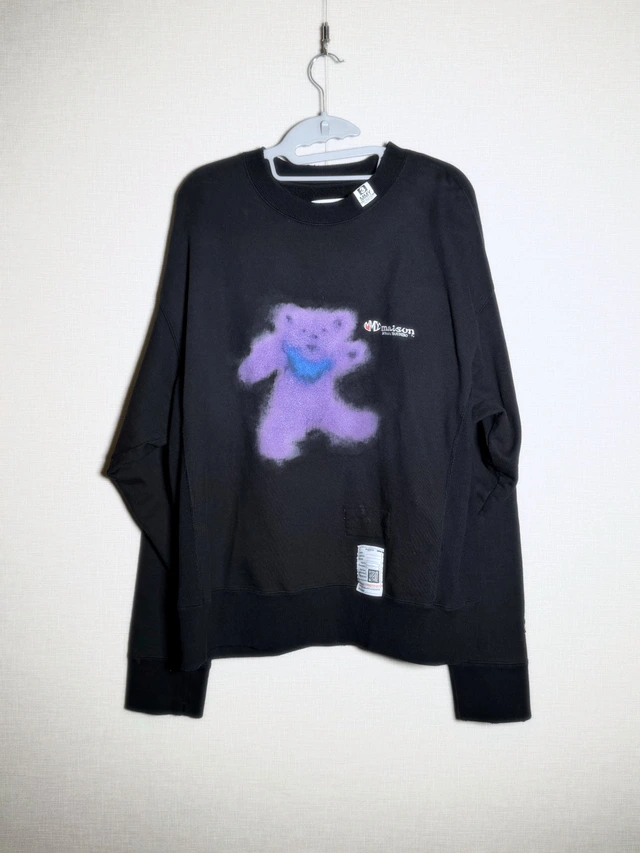 Maison MIHARA YASUHIRO ベアグラフィック長袖カットソー 1枚目