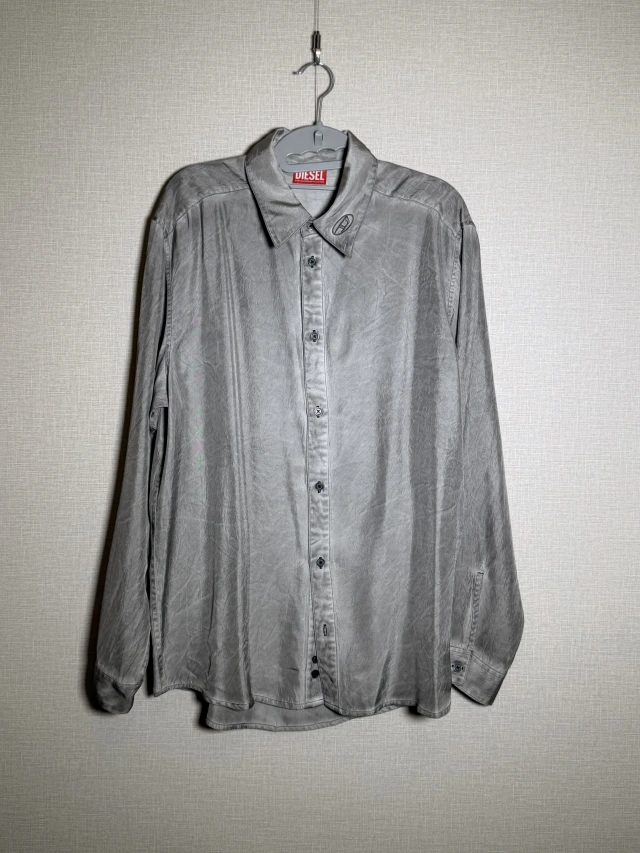 DIESEL ウォッシュド長袖シャツ 1枚目