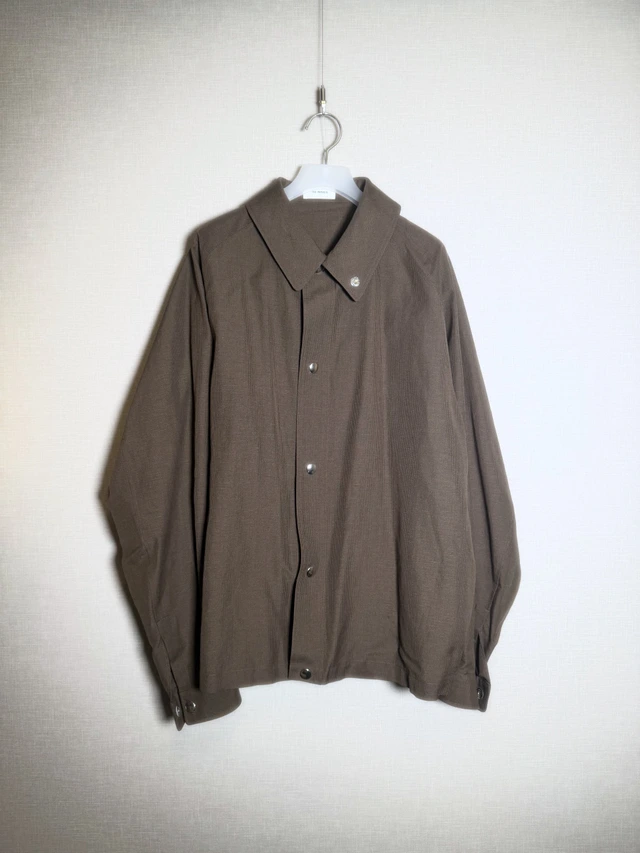 THE RERACS ブラウン ドレスシャツ 1枚目
