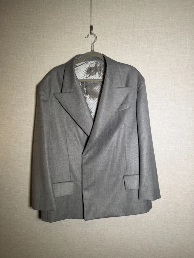 Acne Studios グレー テーラードジャケット 1枚目