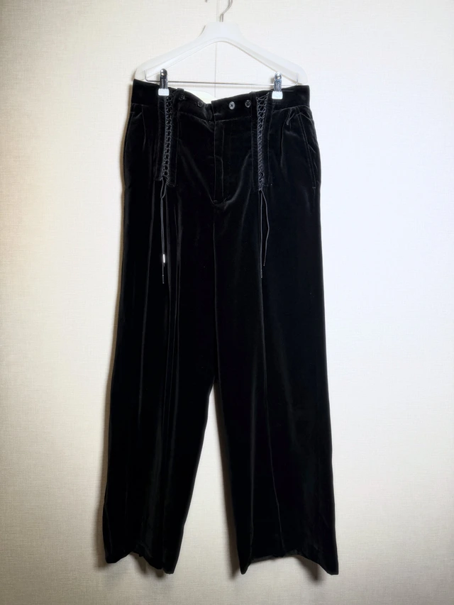 DAIRIKU ブラック ワイドパンツ 1枚目
