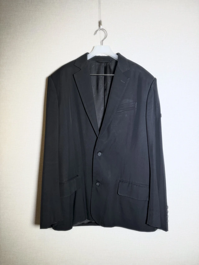 BALENCIAGA ブラック テーラードジャケット 1枚目