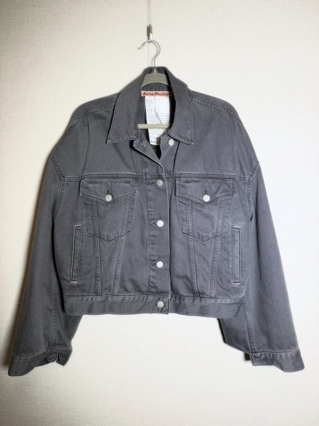 Acne Studios グレー デニムジャケット 1枚目