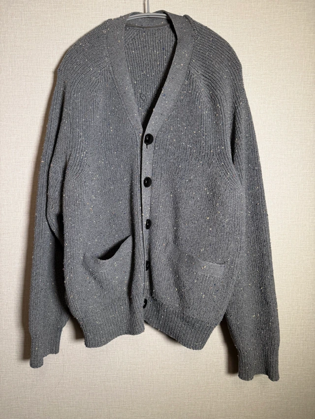 sacai ネップ カーディガン 1枚目
