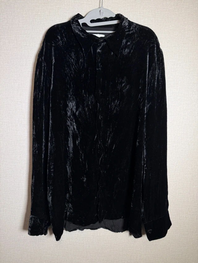 GABRIELA COLL GARMENTS クラッシュベロア 長袖シャツ 1枚目