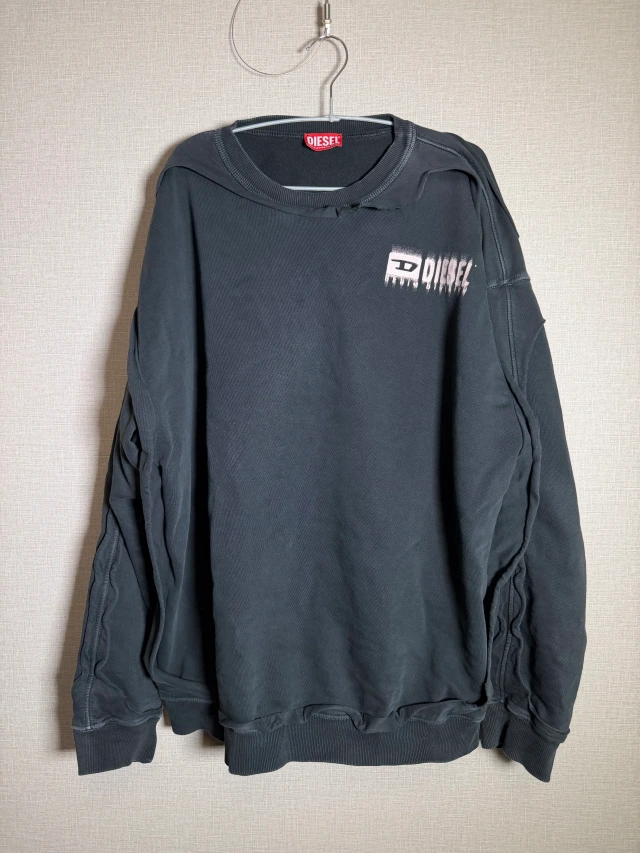 DIESEL S-BOXT-DDBL スウェット 1枚目