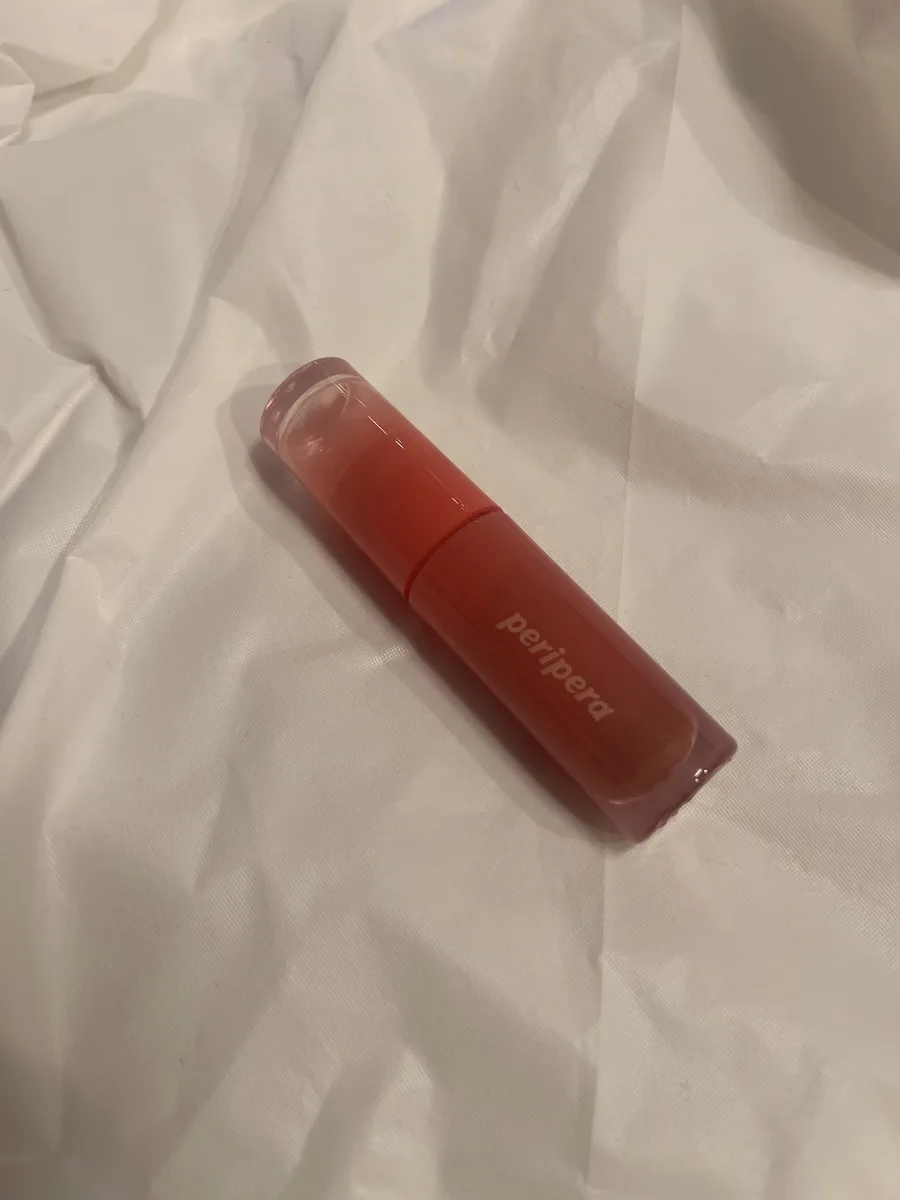 peripera インク ムード グロイ ティント（03 ROSE IN MIND）の実物を撮影した写真
